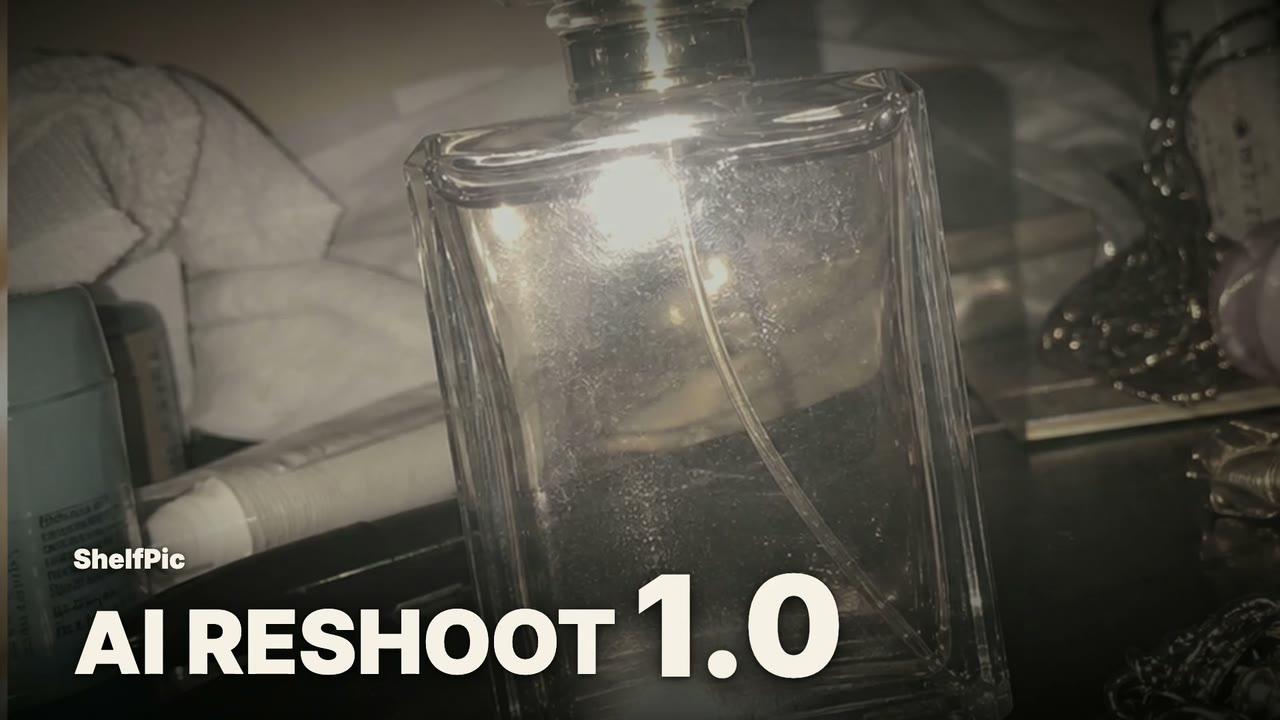 ShelfPic AI Reshoot product transformation demo