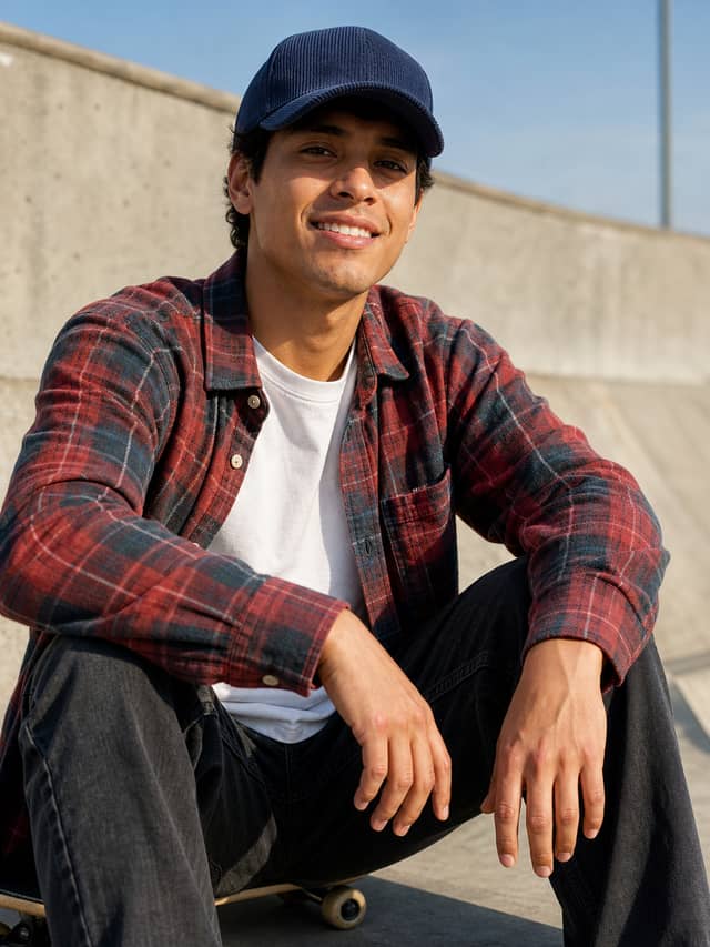 Cap at the Skatepark