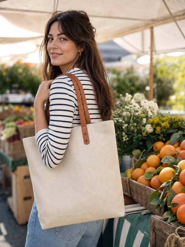 Tote at the Market